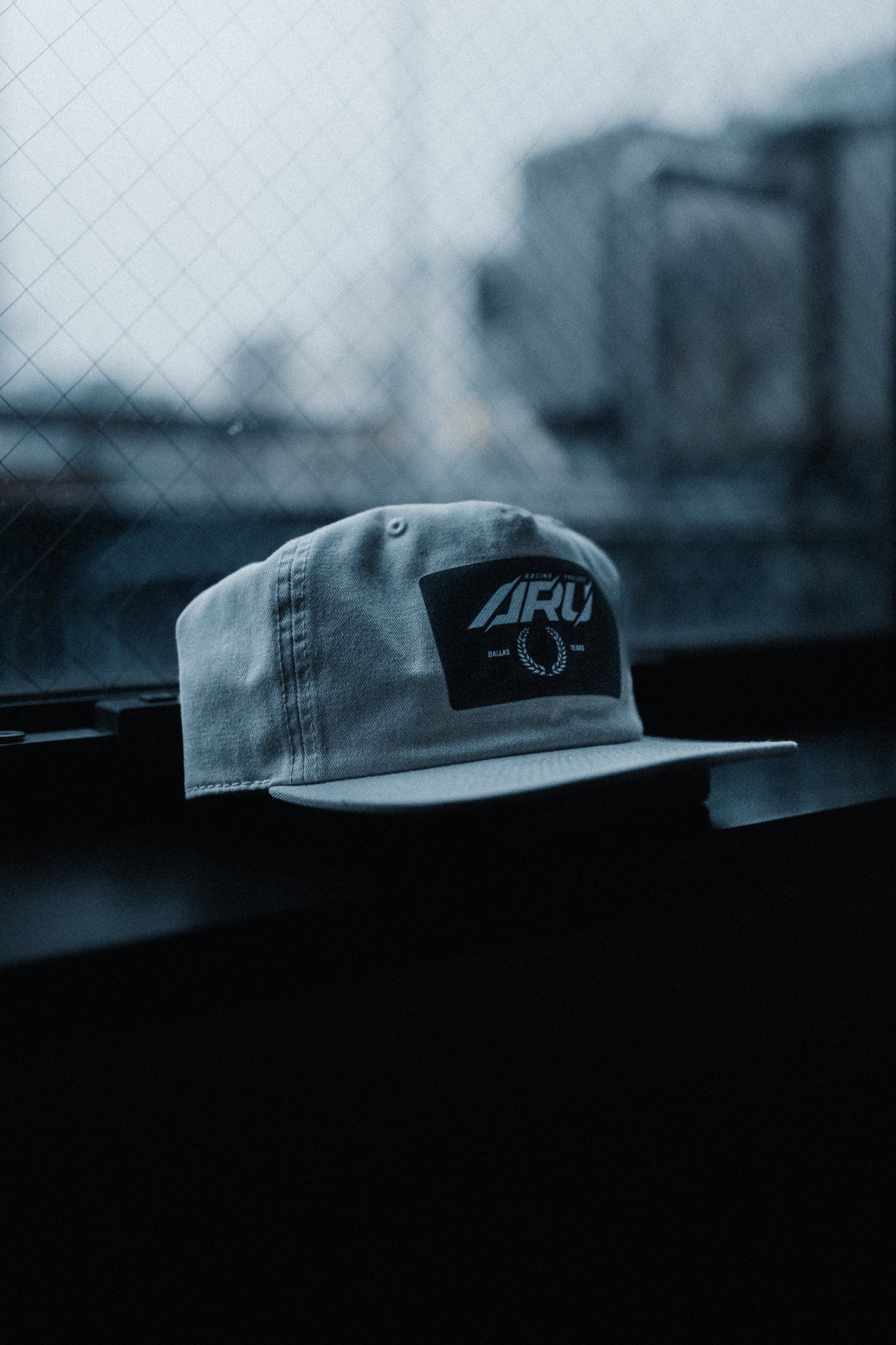 Five Panel Hat (Bone) - "Attack" Racing Project