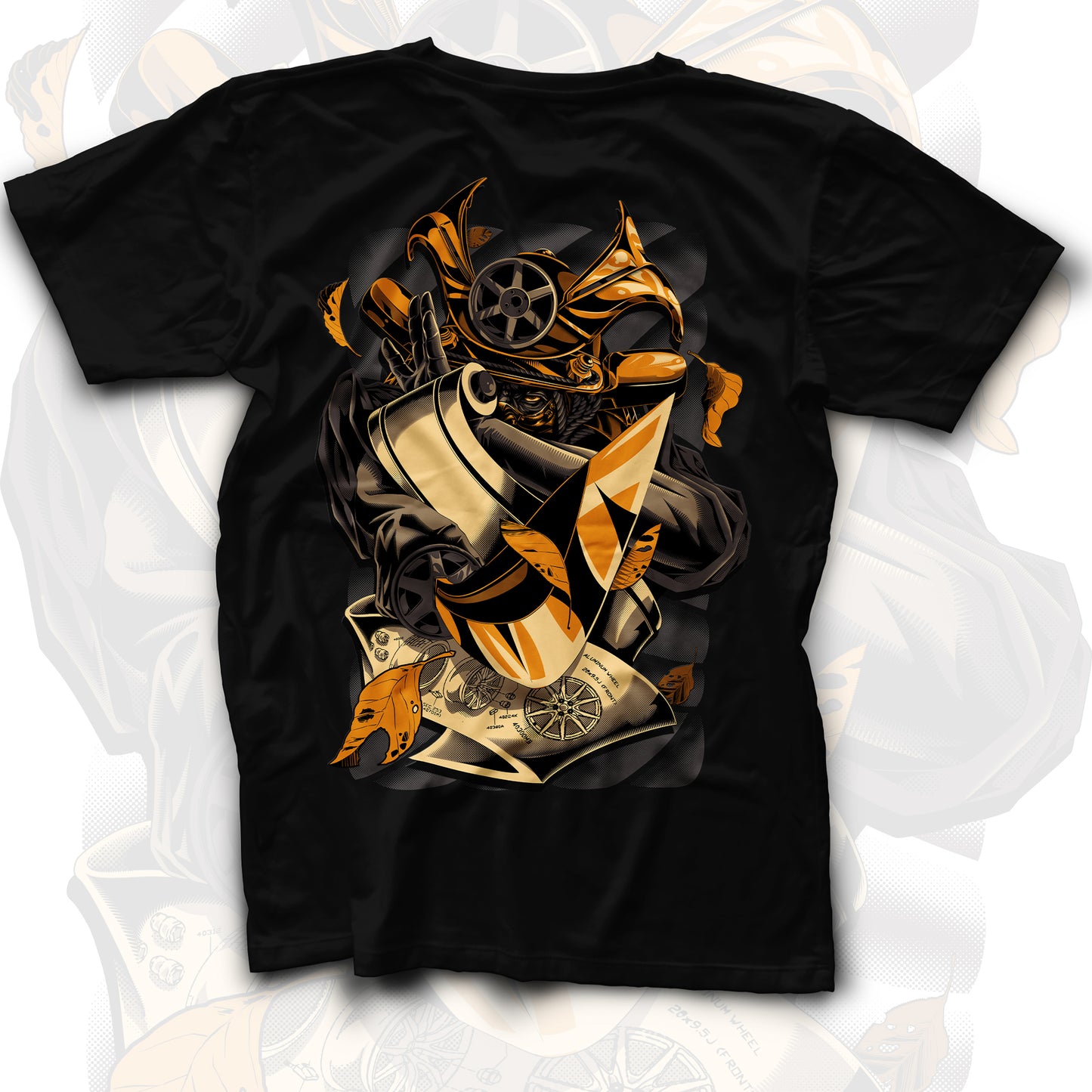 Camiseta - Herencia del Shogun Negro