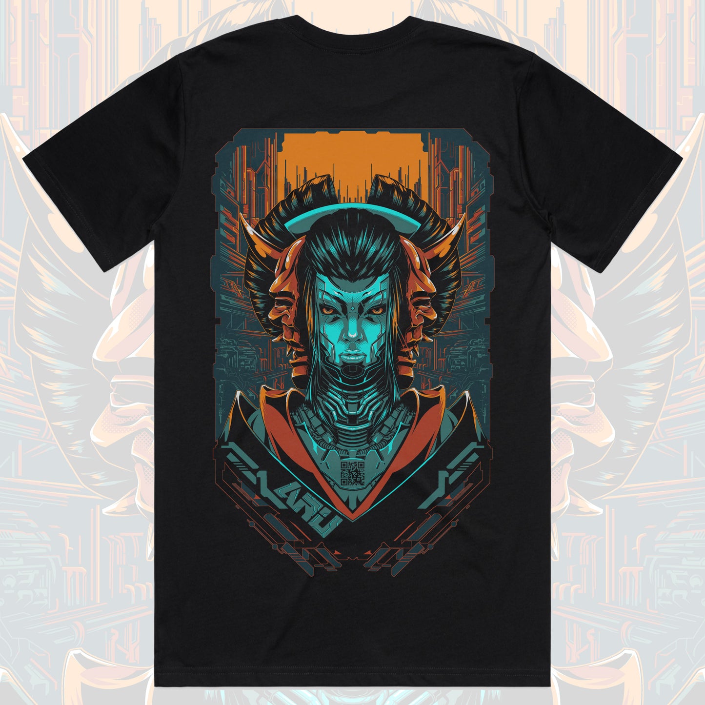 Camiseta - Geisha Negra