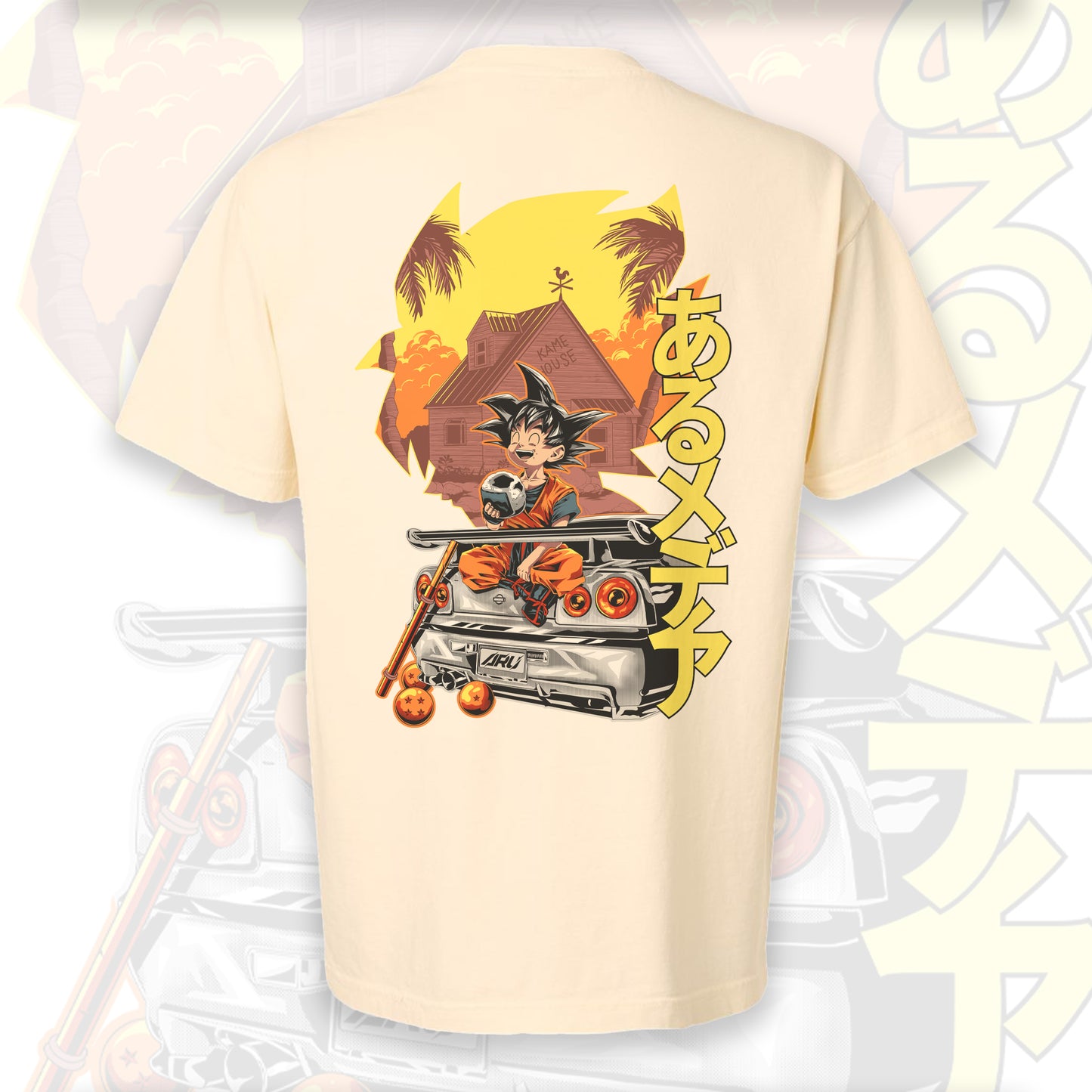 T-Shirt - Weiß Kame R34