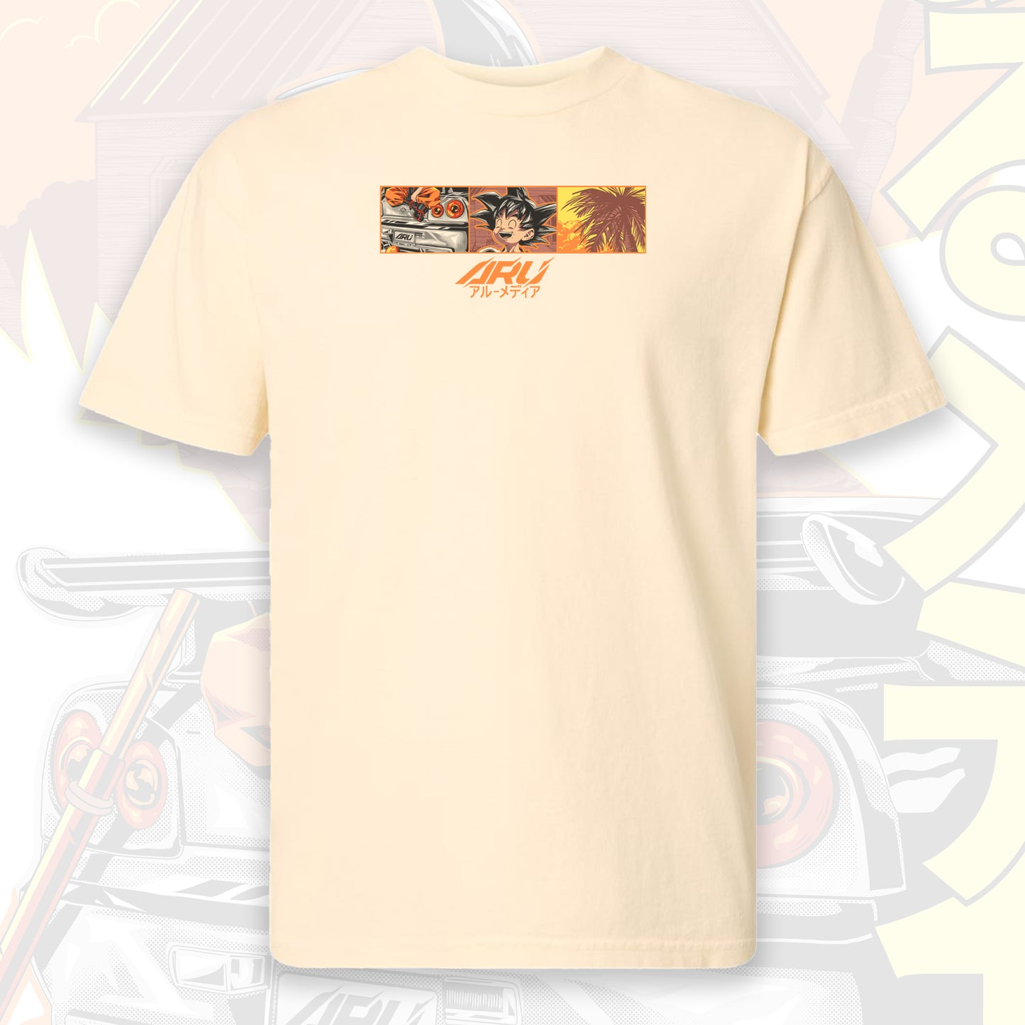 T-Shirt - Weiß Kame R34