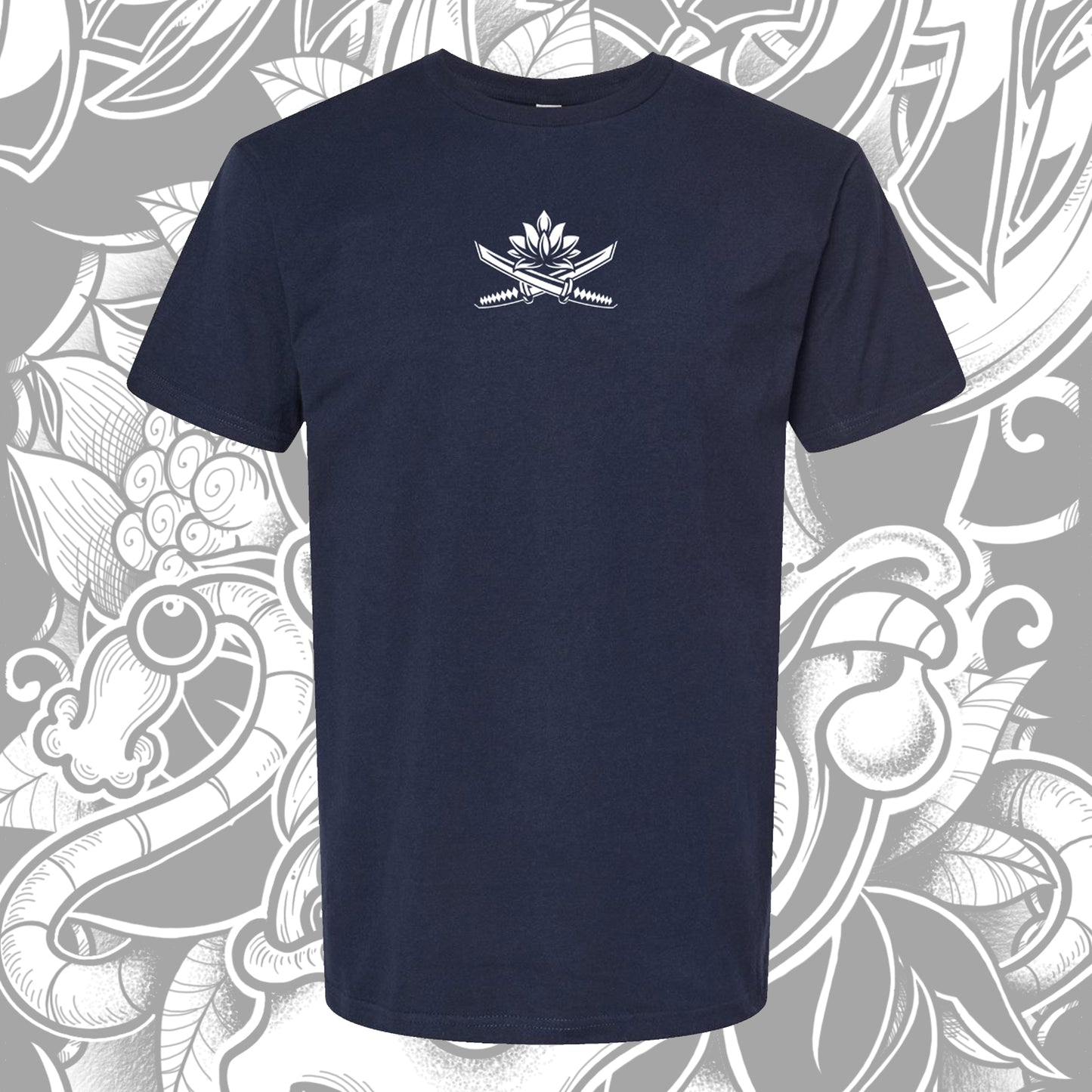 T-Shirt - Navy Lotus