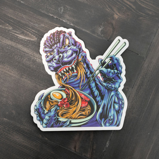 Sticker - Godzilla Peeker